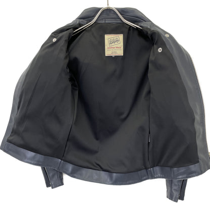 666 666トリプルシックス LJM-1TF ﾈｲﾋﾞｰ ｽﾃｱﾊｲﾄﾞ ﾀｲﾄﾌｨｯﾄ ｻｲﾄﾞﾍﾞﾙﾄﾗｲﾀﾞｰｽｼﾞｬｹｯﾄ ジャケット 34