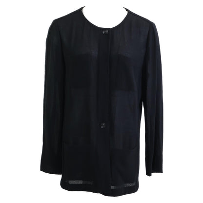 CHANEL シャネル 99P P12784V07189 ココマーク釦 比翼ジャケット/ボタンダウンスカート スーツ セットアップ 40