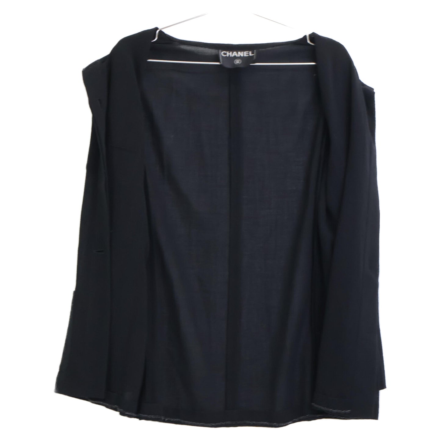 CHANEL シャネル 99P P12784V07189 ココマーク釦 比翼ジャケット/ボタンダウンスカート スーツ セットアップ 40