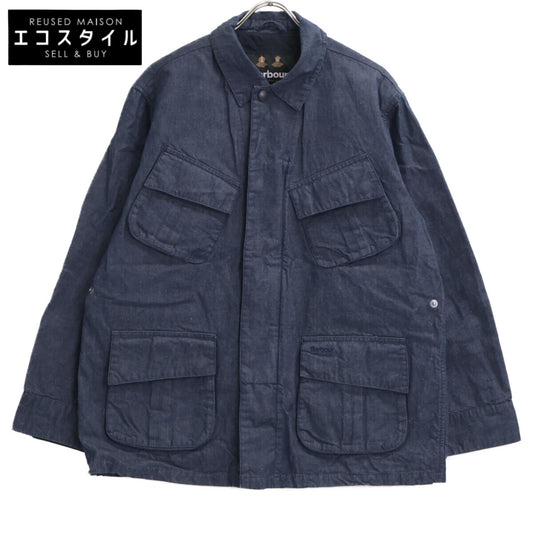 Barbour バブアー 24SS 241MCA0960 Heritage+ ジャングル ファティーグ デニムミリタリーブルゾン ジャケット SMALL