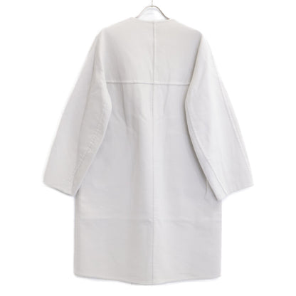 CYCLAS シクラス 1-06-06-2045 ウール×カシミヤ フックボタン　ロングコート コート 34