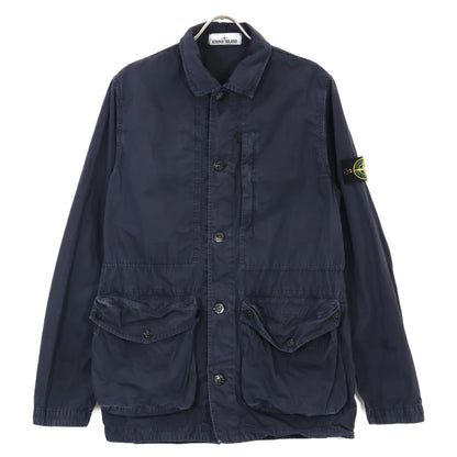 STONE ISLAND ストーンアイランド 21SS 7415439WN ガーメントダイ 製品染め コンパスパッチ フライトジャケット ジャケット M