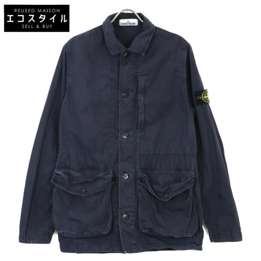 STONE ISLAND ストーンアイランド 21SS 7415439WN ガーメントダイ 製品染め コンパスパッチ フライトジャケット ジャケット M