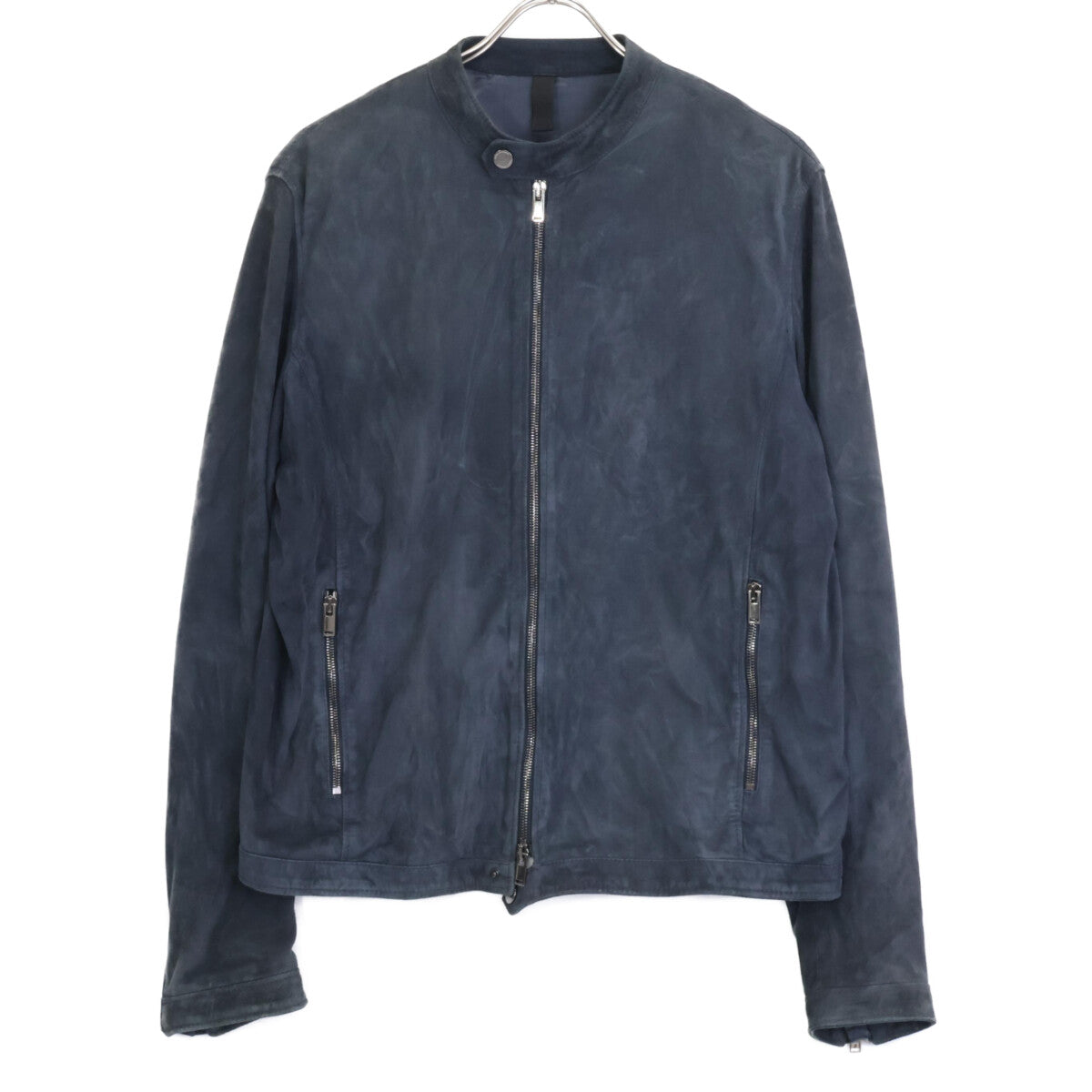 TAGLIATORE タリアトーレ RUE20-01 STANLEY ラムスキンスエード シングルライダースジャケット ジャケット 48