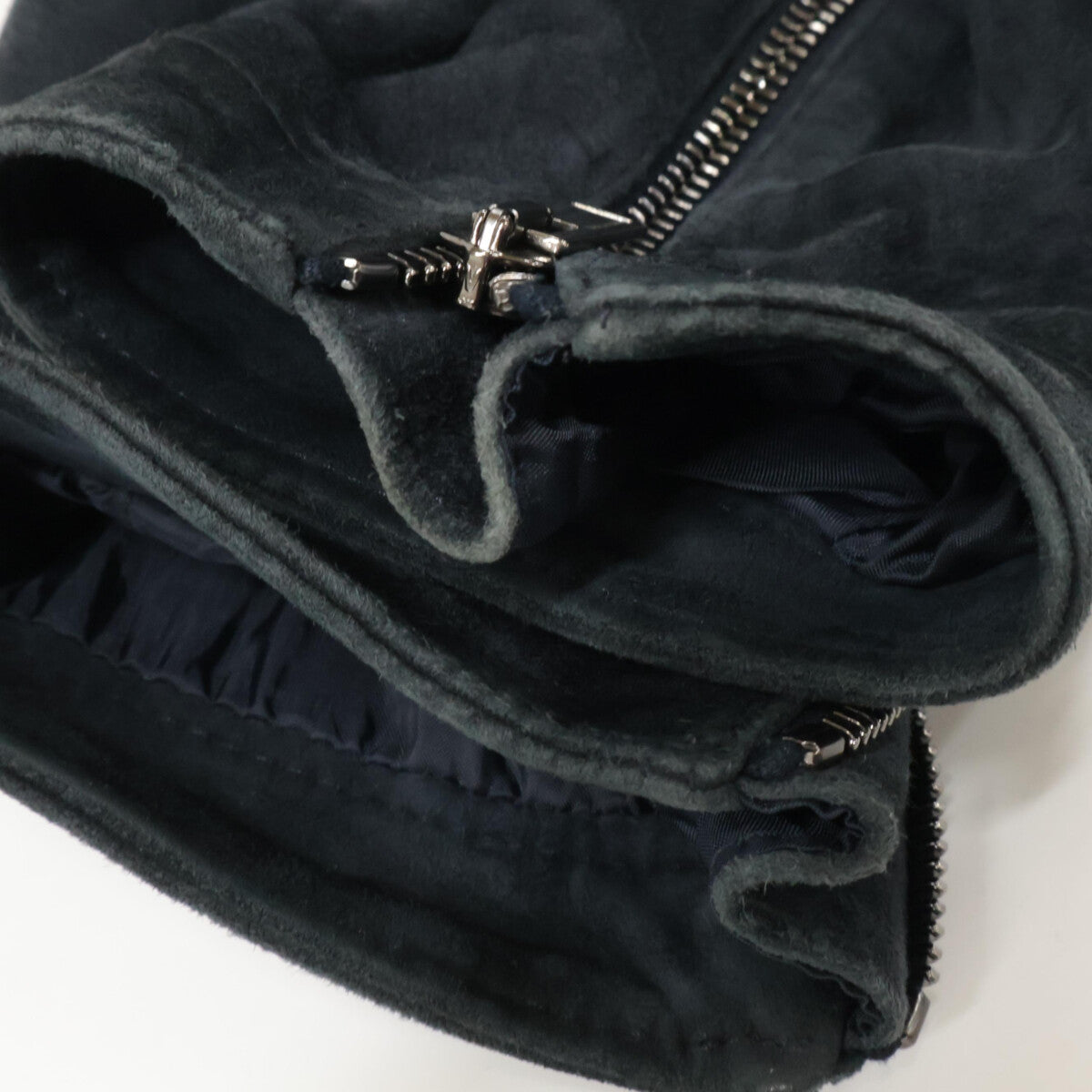 TAGLIATORE タリアトーレ RUE20-01 STANLEY ラムスキンスエード シングルライダースジャケット ジャケット 48