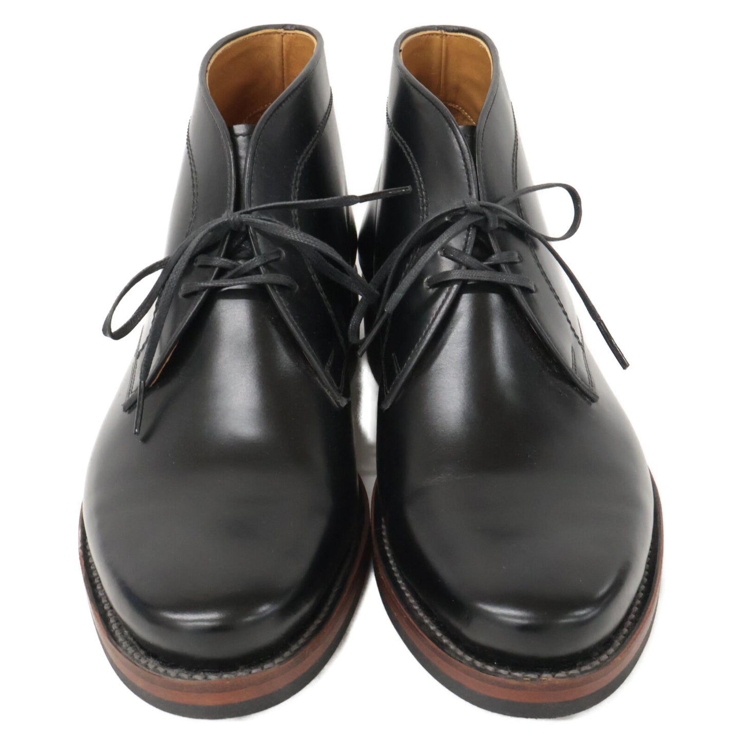 SKOOB スクーブ 【新品同様】SKB-012 CHUKKA BOOTS レザー チャッカブーツ/ シューズ 8 1/2