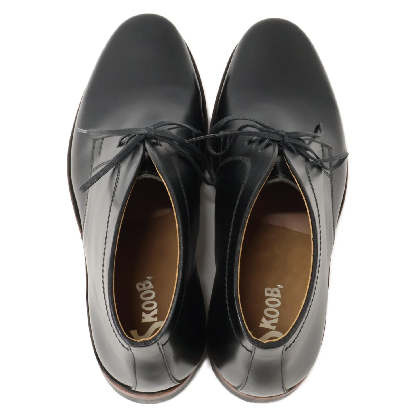 SKOOB スクーブ 【新品同様】SKB-012 CHUKKA BOOTS レザー チャッカブーツ/ シューズ 8 1/2