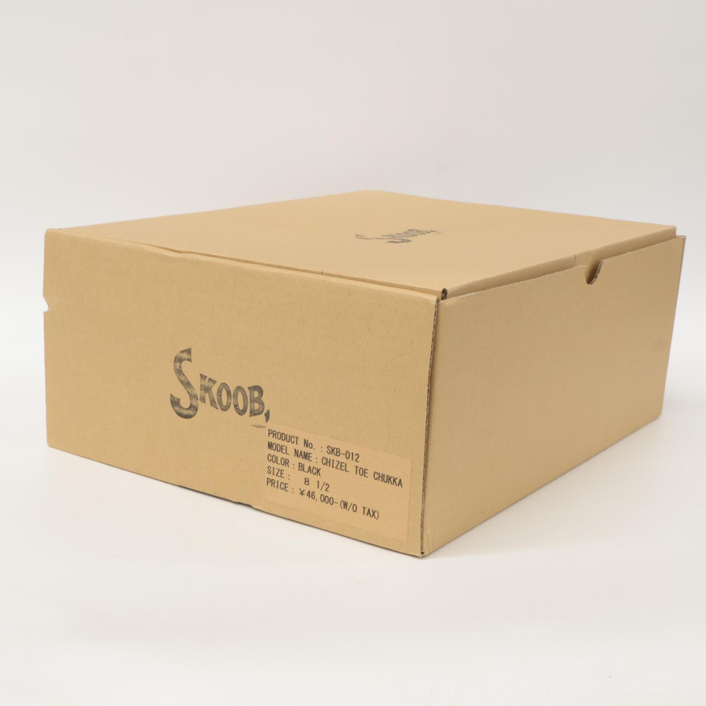 SKOOB スクーブ 【新品同様】SKB-012 CHUKKA BOOTS レザー チャッカブーツ/ シューズ 8 1/2