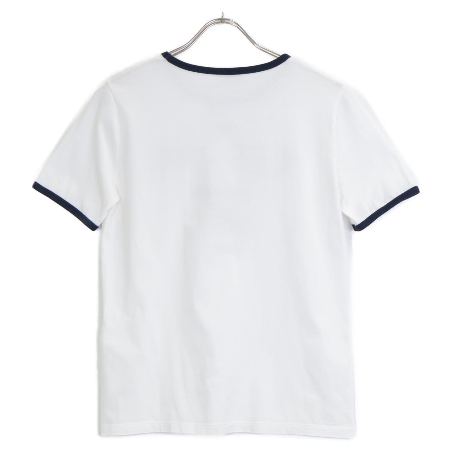 CELINE セリーヌ 2X872671Q ﾎﾜｲﾄ ﾄﾘｵﾝﾌ ｺｯﾄﾝｼﾞｬｰｼﾞｰ Tｼｬﾂ トップス S