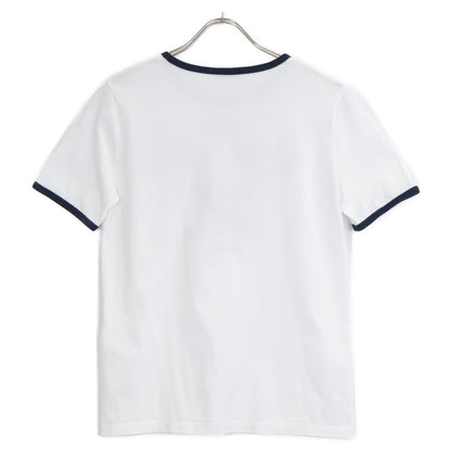 CELINE セリーヌ 2X872671Q ﾎﾜｲﾄ ﾄﾘｵﾝﾌ ｺｯﾄﾝｼﾞｬｰｼﾞｰ Tｼｬﾂ トップス S