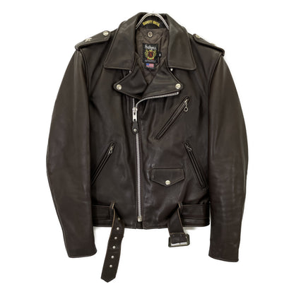 SCHOTT ショット 7007 613US ﾌﾞﾗｳﾝ ﾜﾝｽﾀｰﾀﾞﾌﾞﾙﾗｲﾀﾞｰｽｼﾞｬｹｯﾄ ジャケット 36