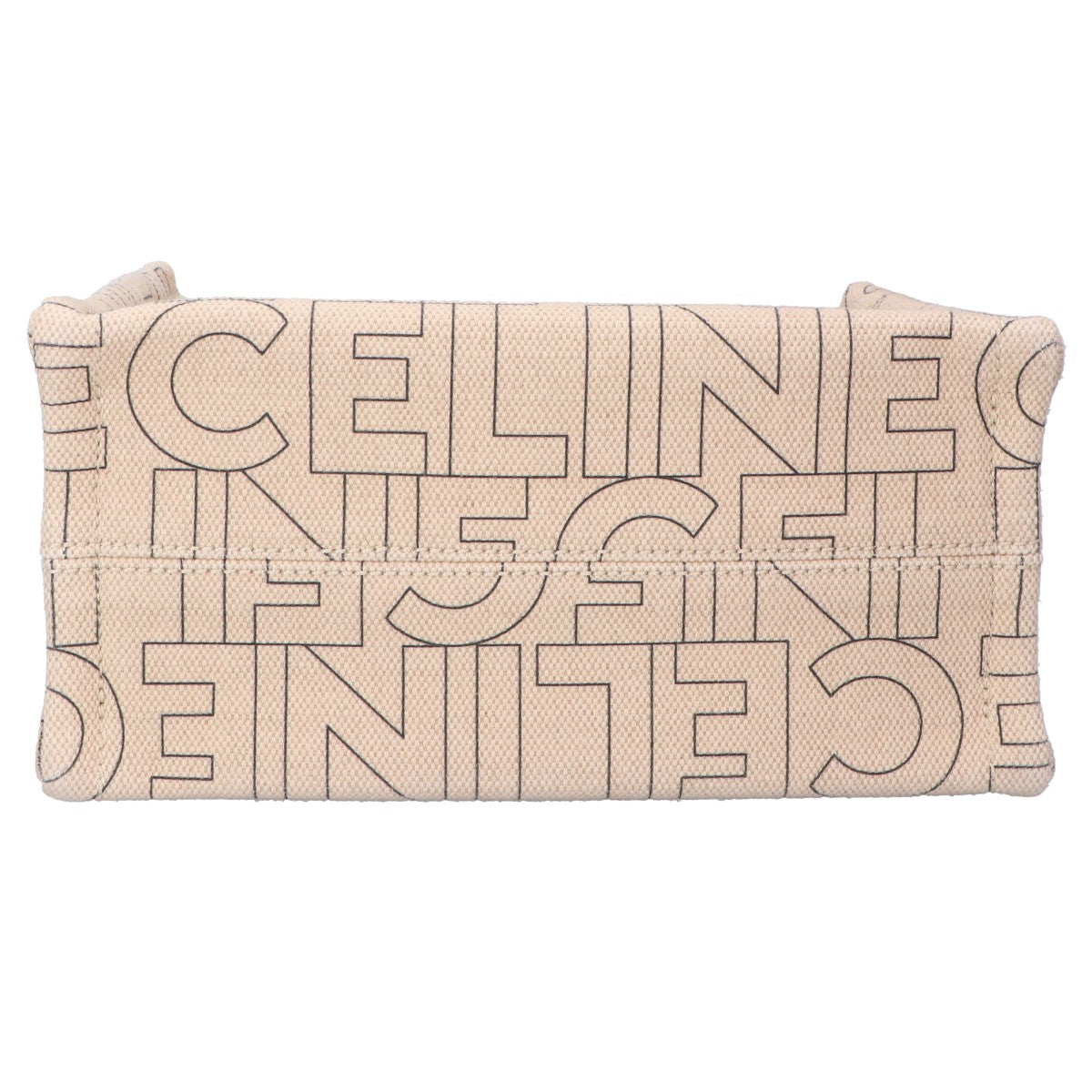 CELINE セリーヌ トリオンフ キャンバスxカーフ ロゴ総柄 スモール カバ タイス 2WAYトートバッグ ショルダーバッグ