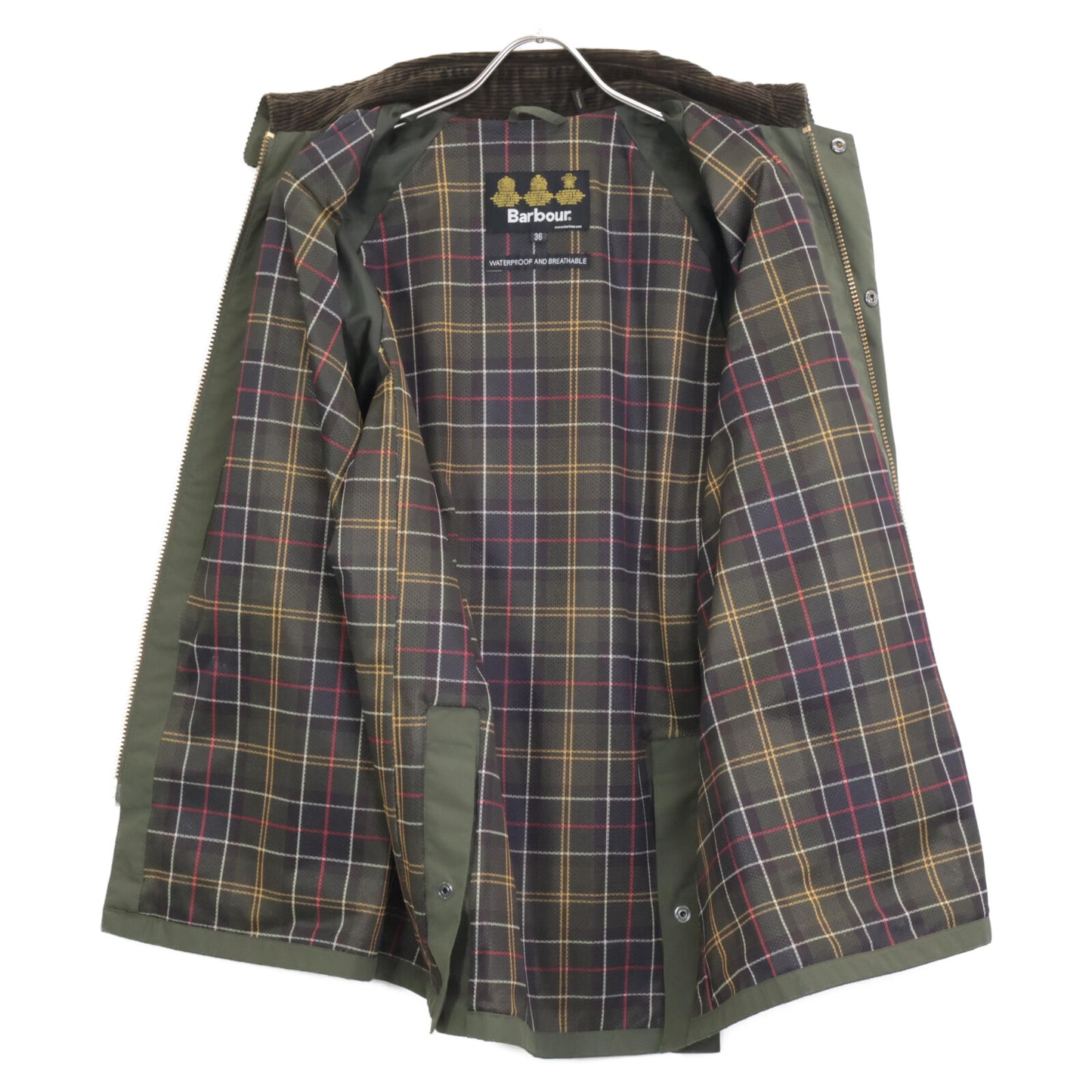 Barbour バブアー 22SS ｶｰｷ ｳｫｰﾀｰﾌﾟﾙｰﾌ BEDALE/ﾋﾞﾃﾞｲﾙ ｼﾞｬｹｯﾄ ジャケット 36
