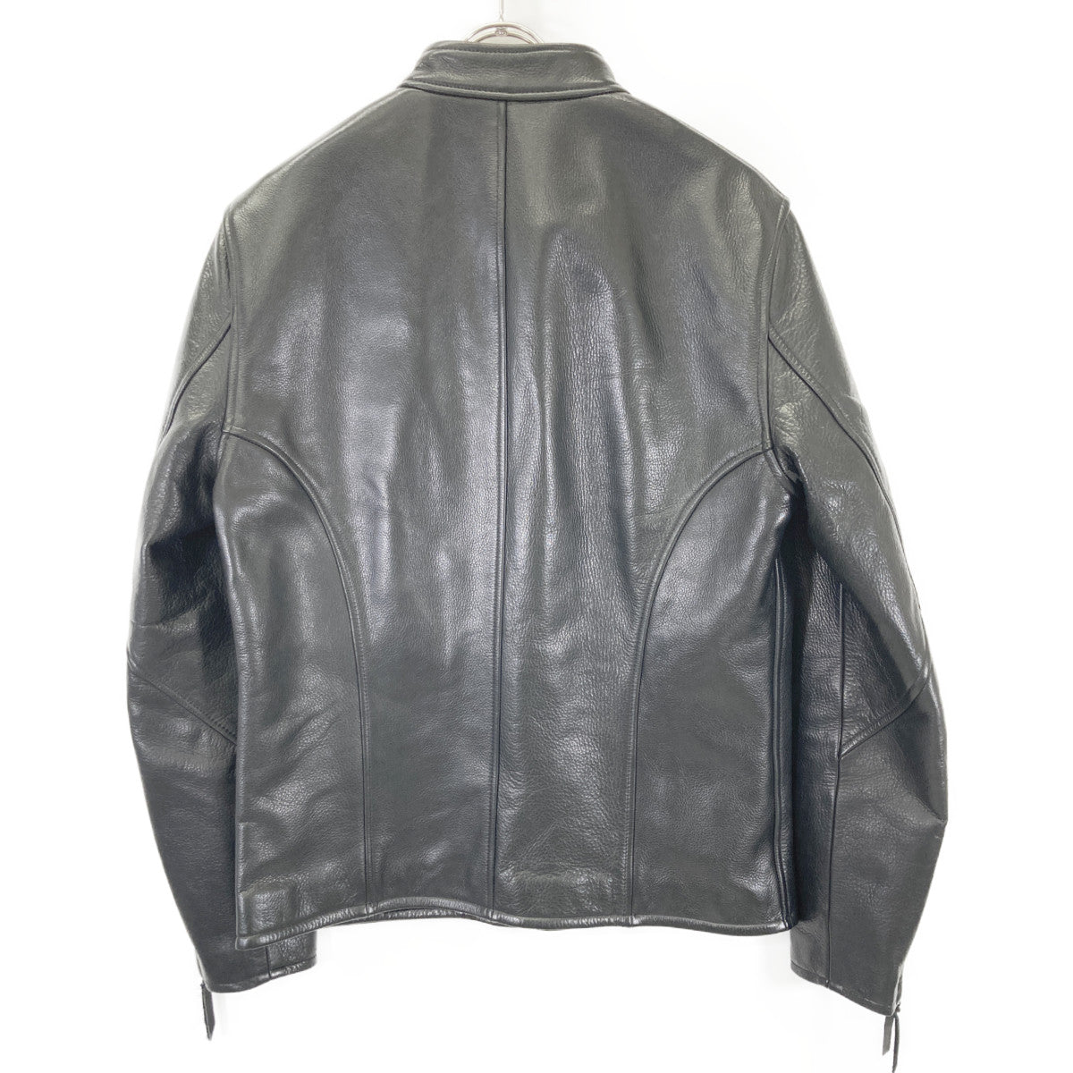 Y'2 LEATHER ワイツーレザー SR-41 ﾌﾞﾗｯｸ ｽﾃｱｵｲﾙｶｰﾌ ｼﾝｸﾞﾙﾗｲﾀﾞｰｽｼﾞｬｹｯﾄ ジャケット 40