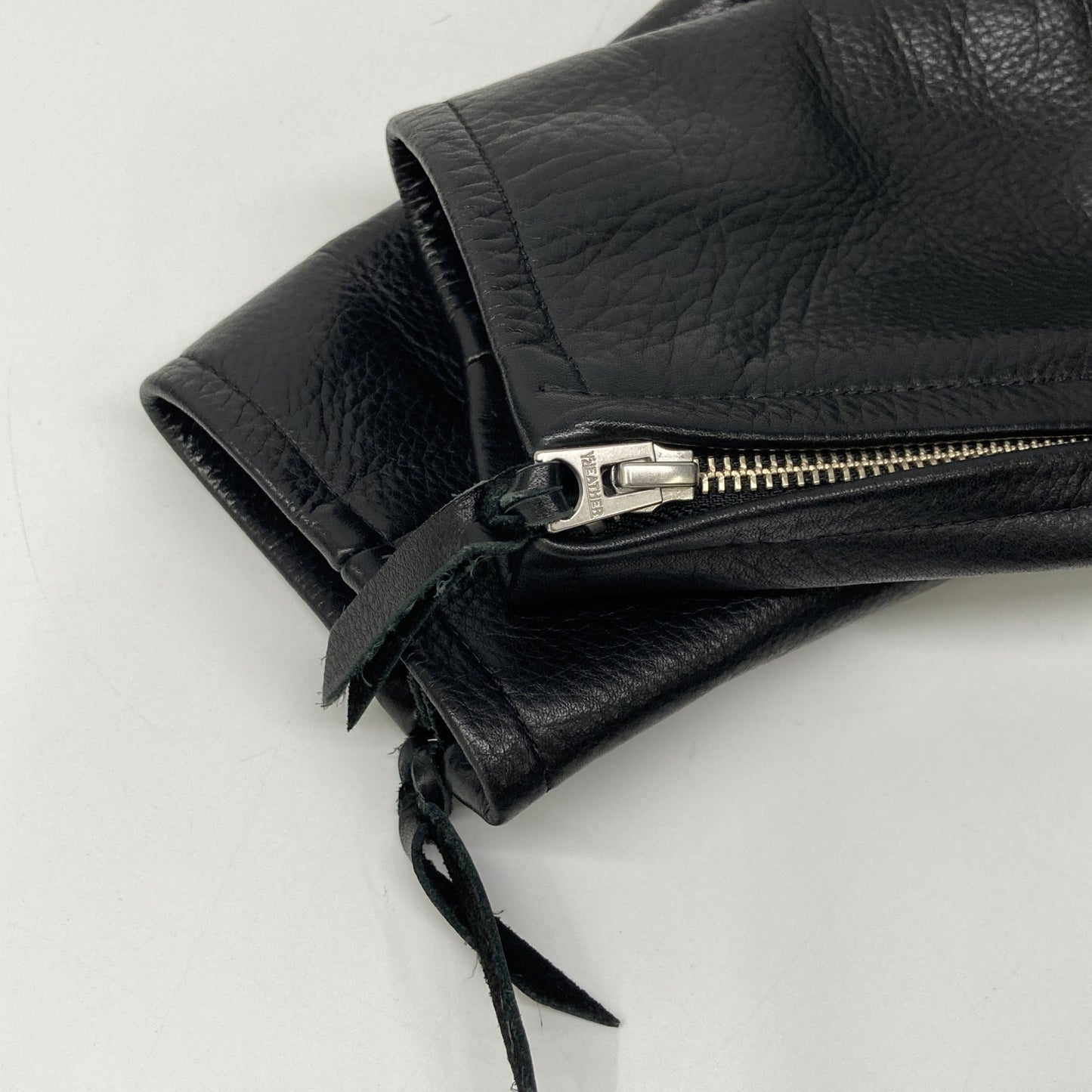 Y'2 LEATHER ワイツーレザー SR-41 ﾌﾞﾗｯｸ ｽﾃｱｵｲﾙｶｰﾌ ｼﾝｸﾞﾙﾗｲﾀﾞｰｽｼﾞｬｹｯﾄ ジャケット 40