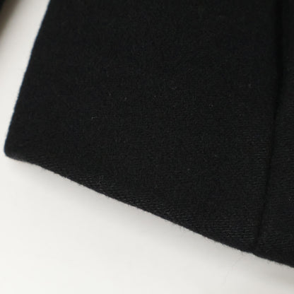 CELINE セリーヌ 国内正規 エディ期 2M7256700 カシミヤ ダブルブレスト クロップドショート コート 38