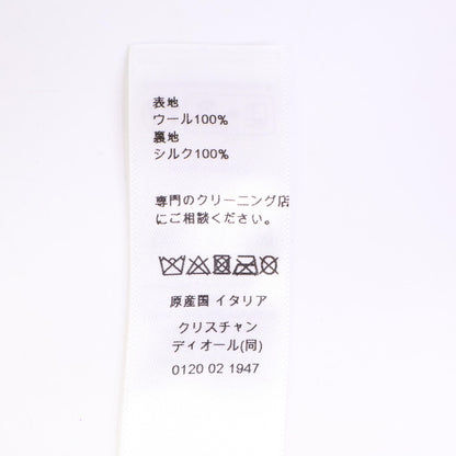 DIOR ディオール 【美品/国内正規】35DAP910I121 ウール ハウンドトゥース リボンデザイン ベレー帽 帽子 59