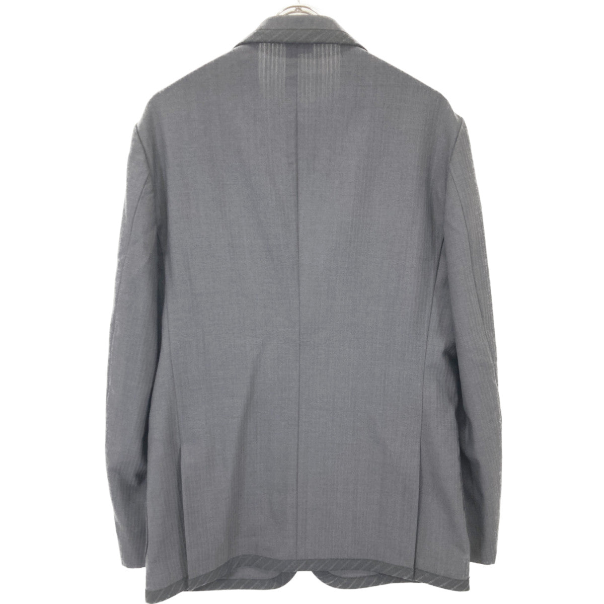 COMMEdesGARCONS HOMME DEUX コムデギャルソンオムドゥ 【美品】DM-J041 ストライプ ポケット切替 テーラード ジャケット L