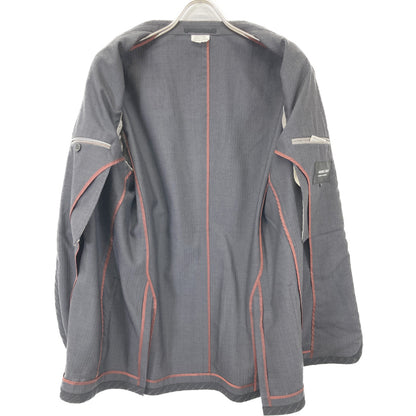 COMMEdesGARCONS HOMME DEUX コムデギャルソンオムドゥ 【美品】DM-J041 ストライプ ポケット切替 テーラード ジャケット L