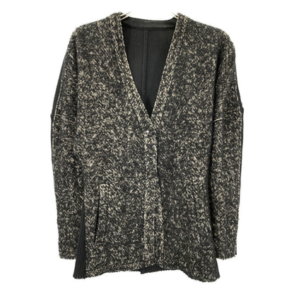 AKIRA NAKA アキラナカ AW2326-BK ﾌﾞﾗｯｸ Philine combi tex cardigan 2