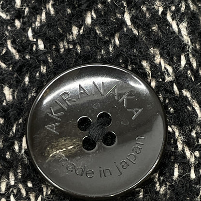 AKIRA NAKA アキラナカ AW2326-BK ﾌﾞﾗｯｸ Philine combi tex cardigan 2