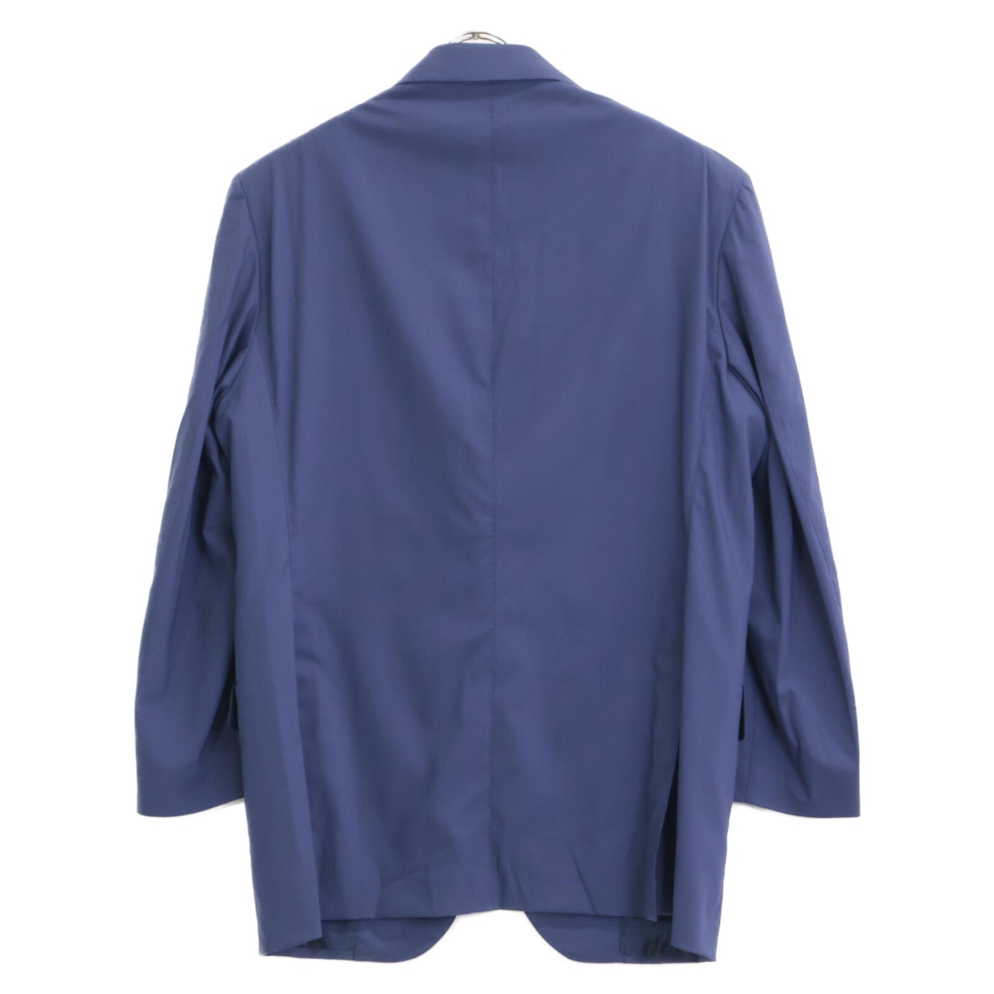 Sartorio サルトリオ SA250S064430 ﾌﾞﾙｰ ｳｰﾙ×ｼﾙｸ ｻｲﾄﾞﾍﾞﾝﾂ 2Bｼﾞｬｹｯﾄ/ﾃｰﾊﾟｰﾄﾞｽﾗｯｸｽ ｽｰﾂ コート 52