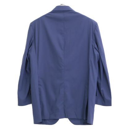 Sartorio サルトリオ SA250S064430 ﾌﾞﾙｰ ｳｰﾙ×ｼﾙｸ ｻｲﾄﾞﾍﾞﾝﾂ 2Bｼﾞｬｹｯﾄ/ﾃｰﾊﾟｰﾄﾞｽﾗｯｸｽ ｽｰﾂ コート 52