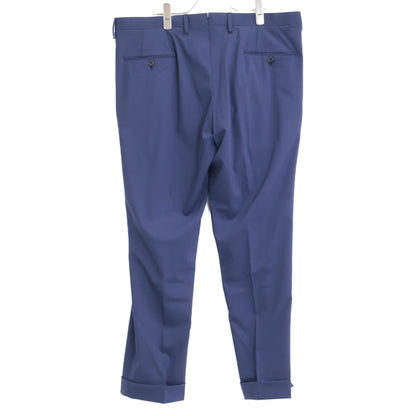 Sartorio サルトリオ SA250S064430 ﾌﾞﾙｰ ｳｰﾙ×ｼﾙｸ ｻｲﾄﾞﾍﾞﾝﾂ 2Bｼﾞｬｹｯﾄ/ﾃｰﾊﾟｰﾄﾞｽﾗｯｸｽ ｽｰﾂ コート 52