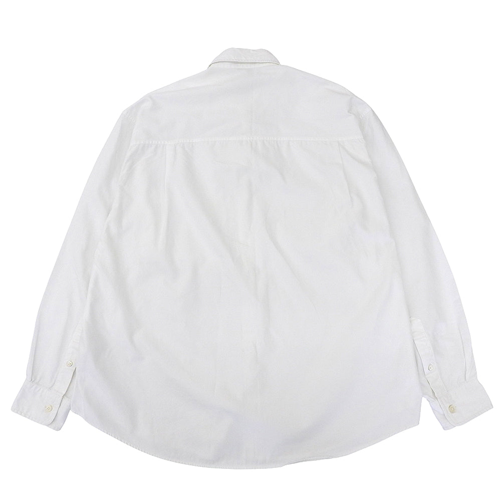 AURALEE オーラリー 日本製 ボタンダウンシャツ フィンクスシャトル オックスフォード トップス メンズ 白 ホワイト 4 A8AS01SO トップス 40