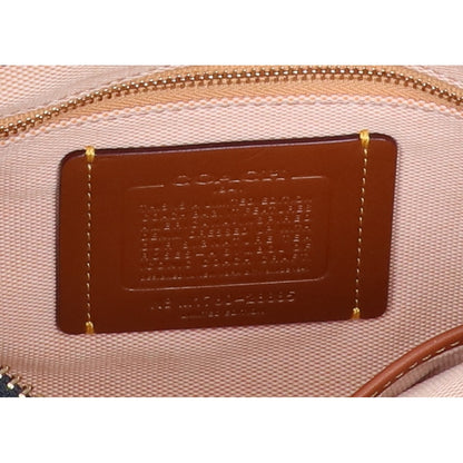COACH コーチ 【美品/日本限定】M1780-28885 ローグ25 ウィズ ティーローズ デニム リベット 2WAY ハンドバッグ