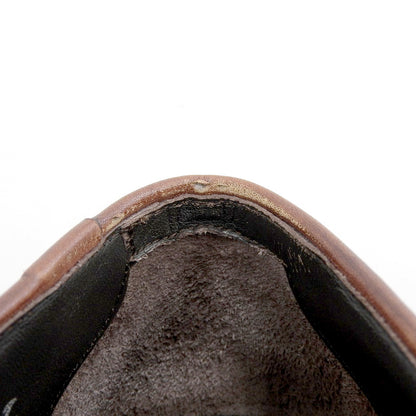 三陽山長 サンヨウヤマチョウ 美品 鹿三郎/ROKUSABURO タッセルローファー シューズ メンズ ダークブラウン 7 1/2 R2010 シューズ 7 1/2