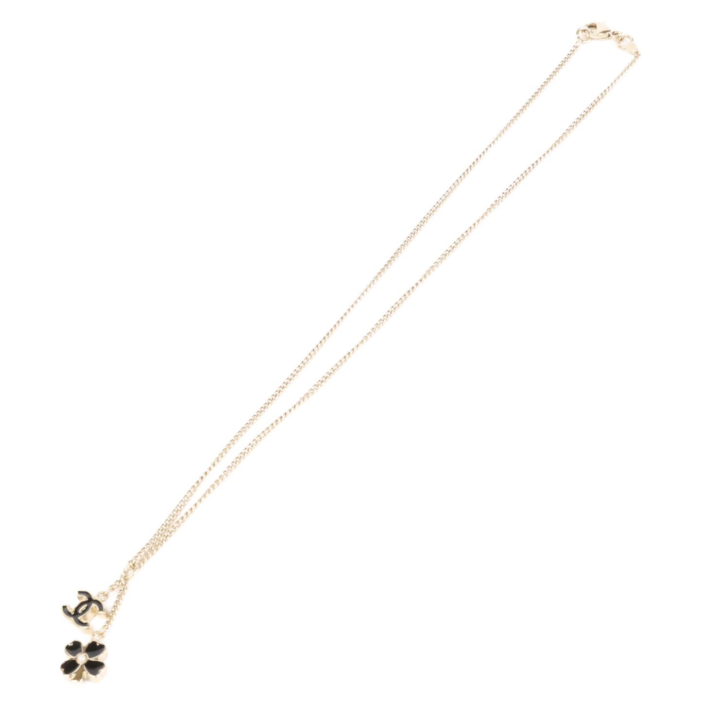 CHANEL シャネル 【美品】07P ココマーク クローバー ネックレス
