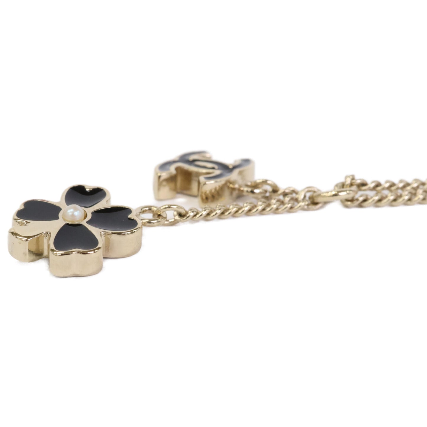 CHANEL シャネル 【美品】07P ココマーク クローバー ネックレス