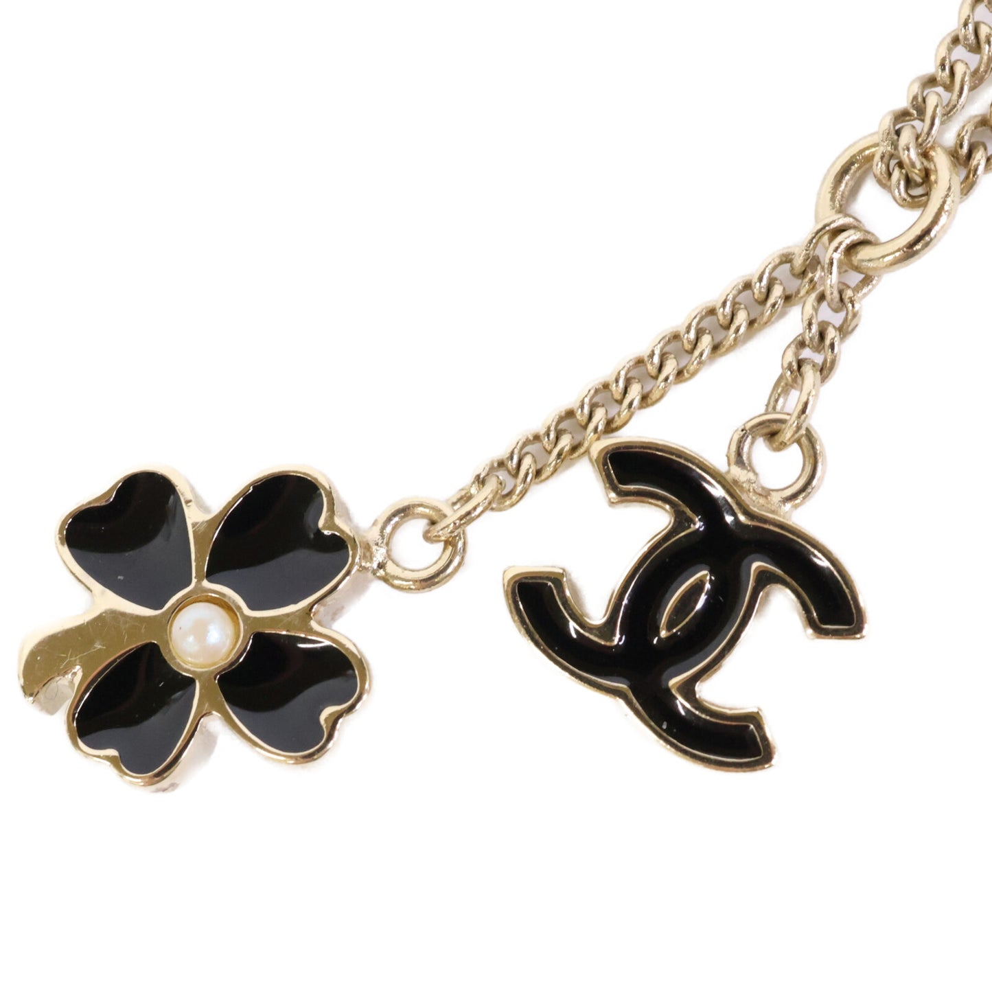 CHANEL シャネル 【美品】07P ココマーク クローバー ネックレス