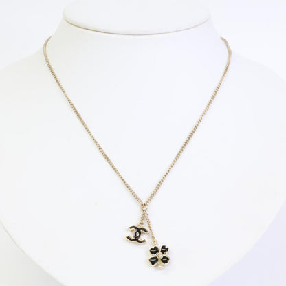 CHANEL シャネル 【美品】07P ココマーク クローバー ネックレス