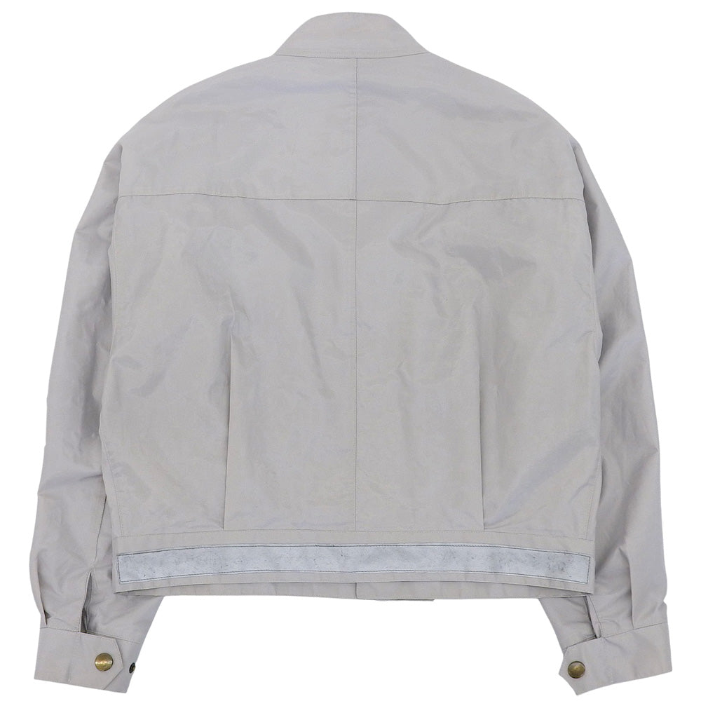 BELSTAFF ベルスタッフ ナイロン モーターサイクル ジャケット メンズ ライトグレー M ジャケット M