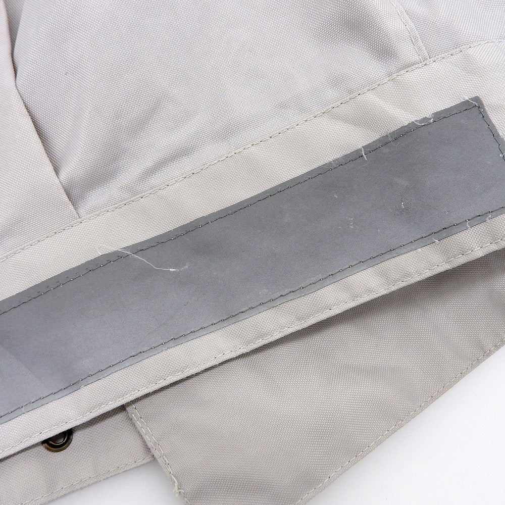 BELSTAFF ベルスタッフ ナイロン モーターサイクル ジャケット メンズ ライトグレー M ジャケット M