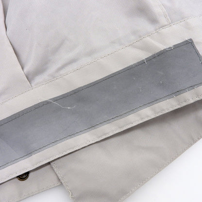 BELSTAFF ベルスタッフ ナイロン モーターサイクル ジャケット メンズ ライトグレー M ジャケット M