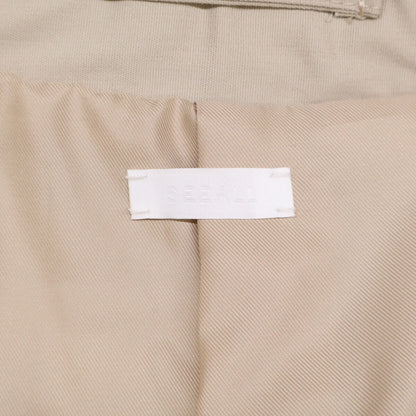 SEEALL シーオール SAU33 CT602 ﾍﾞｰｼﾞｭ RECONSTRUCTED TRENCH 再構築ﾄﾚﾝﾁｺｰﾄ コート 2