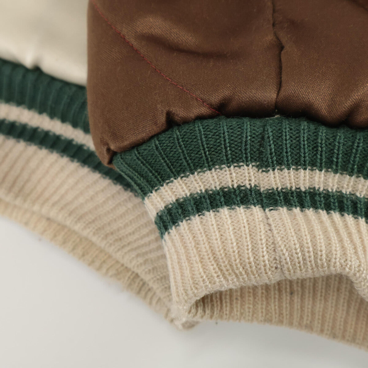 TAILOR TOYO テーラ―東洋 M18484 ﾌﾞﾗｯｸ×ﾎﾜｲﾄ 虎･舞妓･牡丹･富士 ﾘﾊﾞｰｼﾌﾞﾙｽｶｼﾞｬﾝ ジャケット L