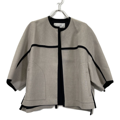 ADORE アドーア 531-2150308 ﾍﾞｰｼﾞｭ ｷﾞﾏﾎﾞﾝﾃﾞｨﾝｸﾞﾊﾟｲﾋﾟﾝｸﾞｼﾞｬｹｯﾄ ジャケット 38