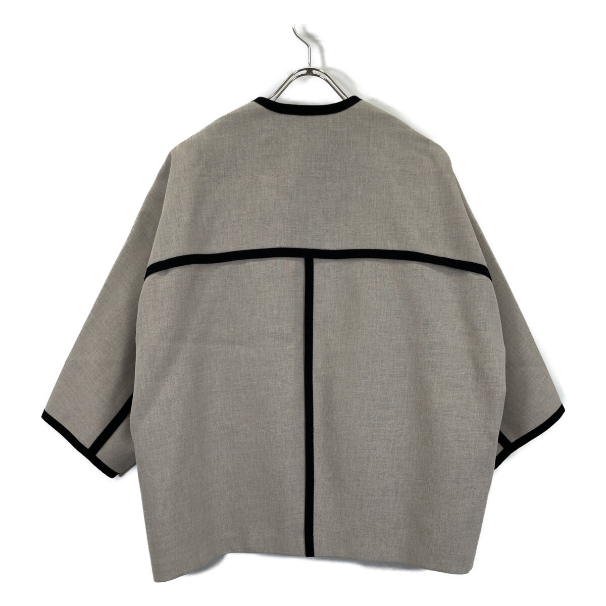 ADORE アドーア 531-2150308 ﾍﾞｰｼﾞｭ ｷﾞﾏﾎﾞﾝﾃﾞｨﾝｸﾞﾊﾟｲﾋﾟﾝｸﾞｼﾞｬｹｯﾄ ジャケット 38