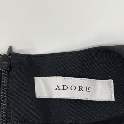 ADORE アドーア 531-2110100 ﾌﾞﾗｯｸ MALIHAﾐｯｸｽﾂｲｰﾄﾞﾌﾞﾗｳｽ トップス 38