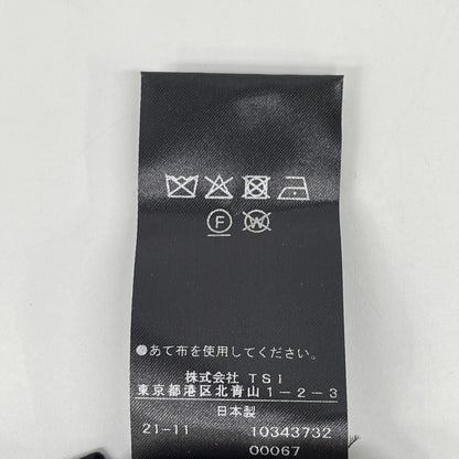 ADORE アドーア 531-2110100 ﾌﾞﾗｯｸ MALIHAﾐｯｸｽﾂｲｰﾄﾞﾌﾞﾗｳｽ トップス 38