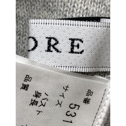 ADORE アドーア 531-1270007 ﾗｲﾄｸﾞﾚｰ ﾀﾞﾌﾞﾙﾆｯﾄｶｰﾃﾞｨｶﾞﾝ トップス 38