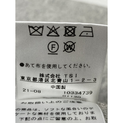 ADORE アドーア 531-1270007 ﾗｲﾄｸﾞﾚｰ ﾀﾞﾌﾞﾙﾆｯﾄｶｰﾃﾞｨｶﾞﾝ トップス 38