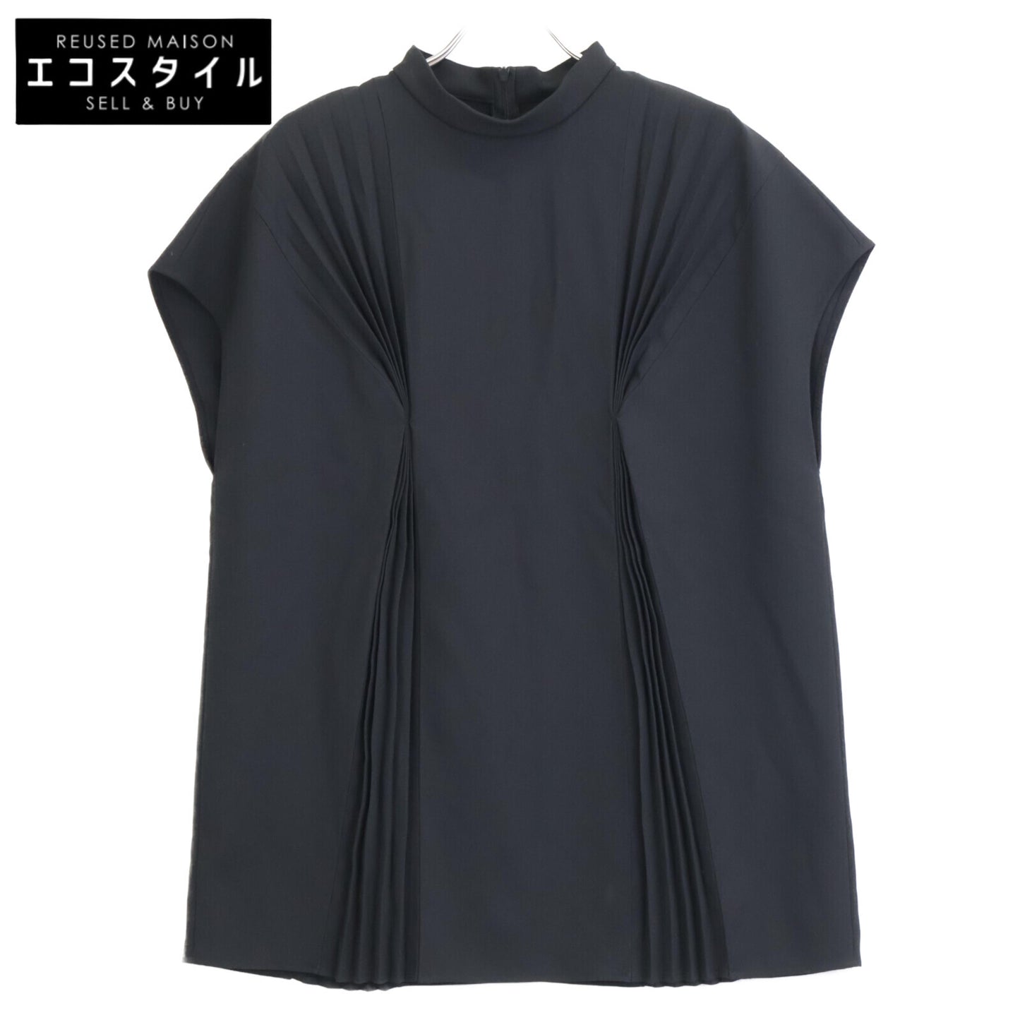 ADORE アドーア 531-1110516 ﾌﾞﾗｯｸ ｸﾘｱﾎﾞﾝﾃﾞｨﾝｸﾞﾌﾞﾗｳｽ トップス 38