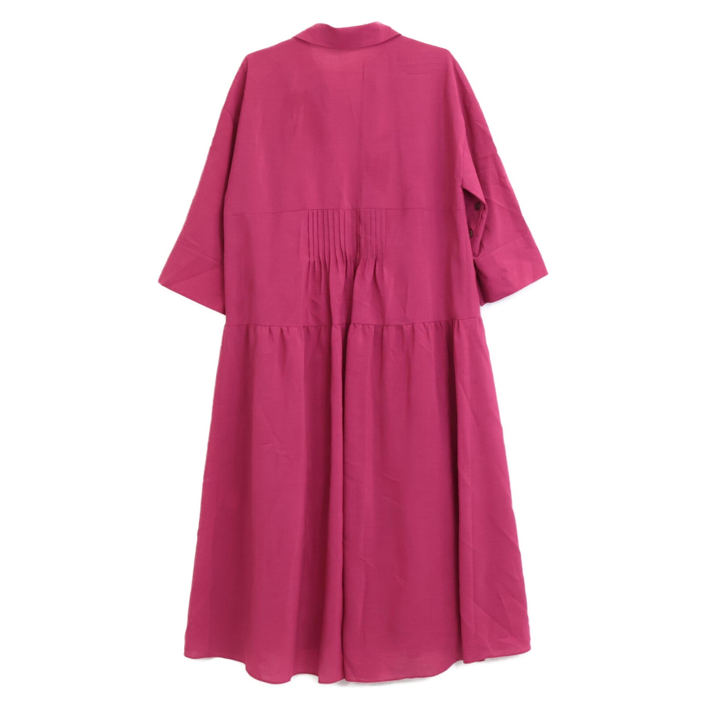 ADORE アドーア 531-0140508 ﾋﾟﾝｸ ｼｱｰﾎﾞｲﾙｼｬﾂﾜﾝﾋﾟｰｽ ワンピース 38