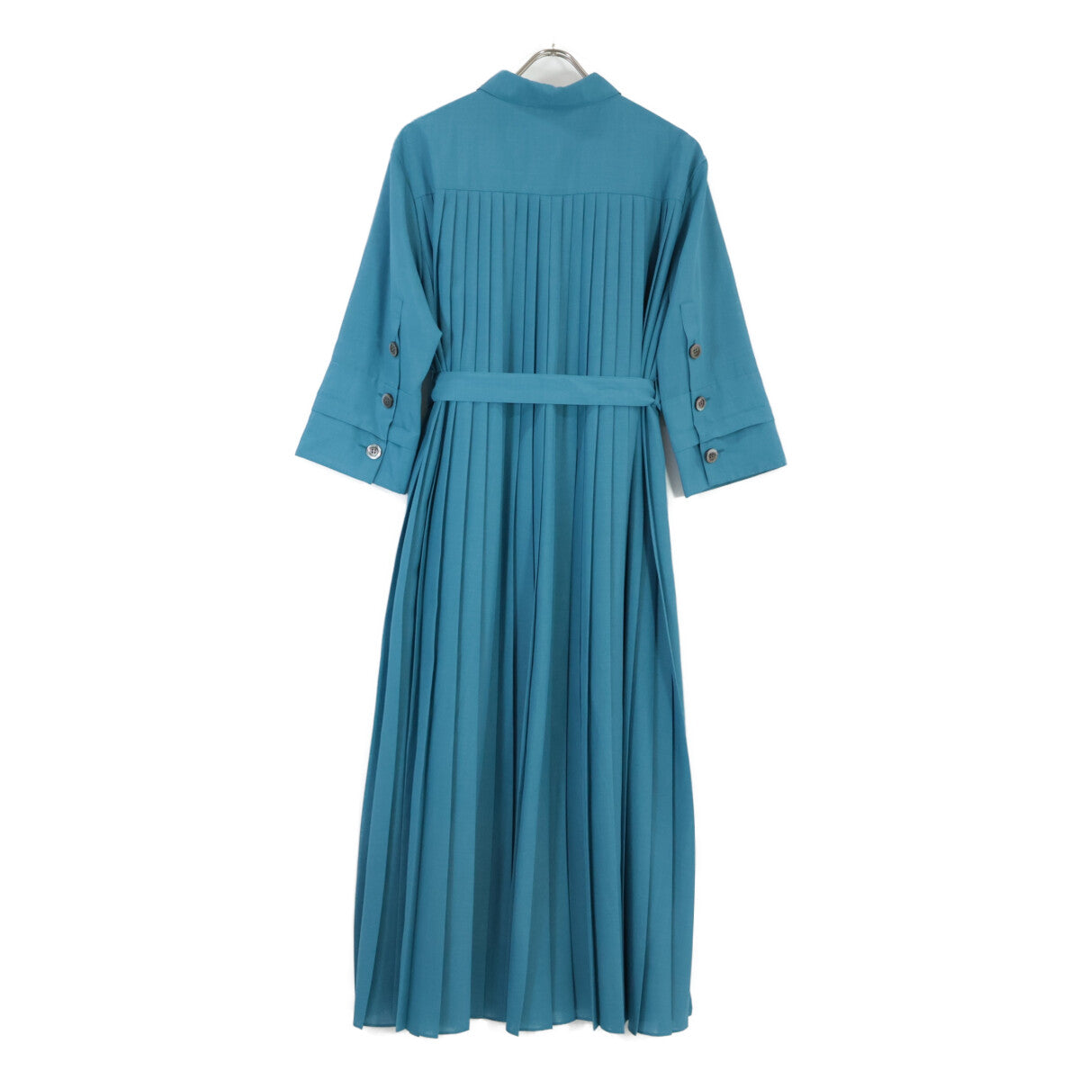 ADORE アドーア 531-9140506 ﾌﾞﾙｰ ｼｱｰﾎﾞｲﾙｼｬﾂﾜﾝﾋﾟｰｽ ワンピース 38