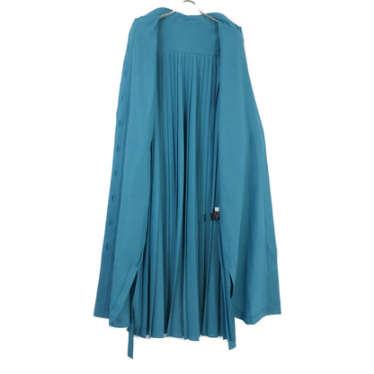 ADORE アドーア 531-9140506 ﾌﾞﾙｰ ｼｱｰﾎﾞｲﾙｼｬﾂﾜﾝﾋﾟｰｽ ワンピース 38